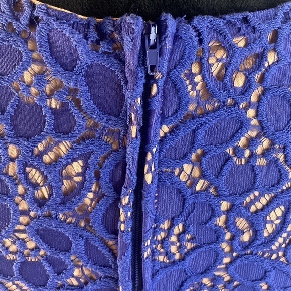 City Studio Lace Fit & Flare Dress - Picture 4 of 8